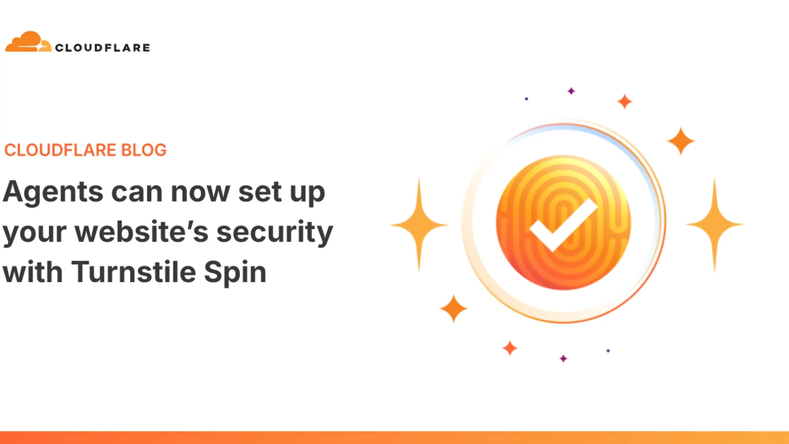 Cloudflare Launches Turnstile Spin for AI Agents