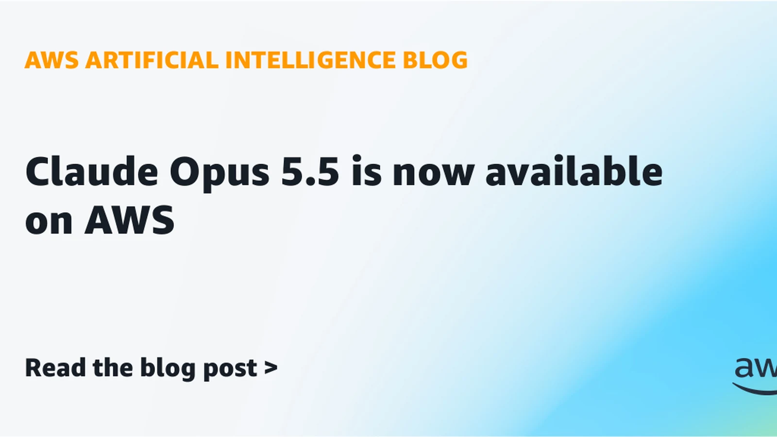 Claude Opus 5.5 Arrives on Amazon Bedrock and AWS