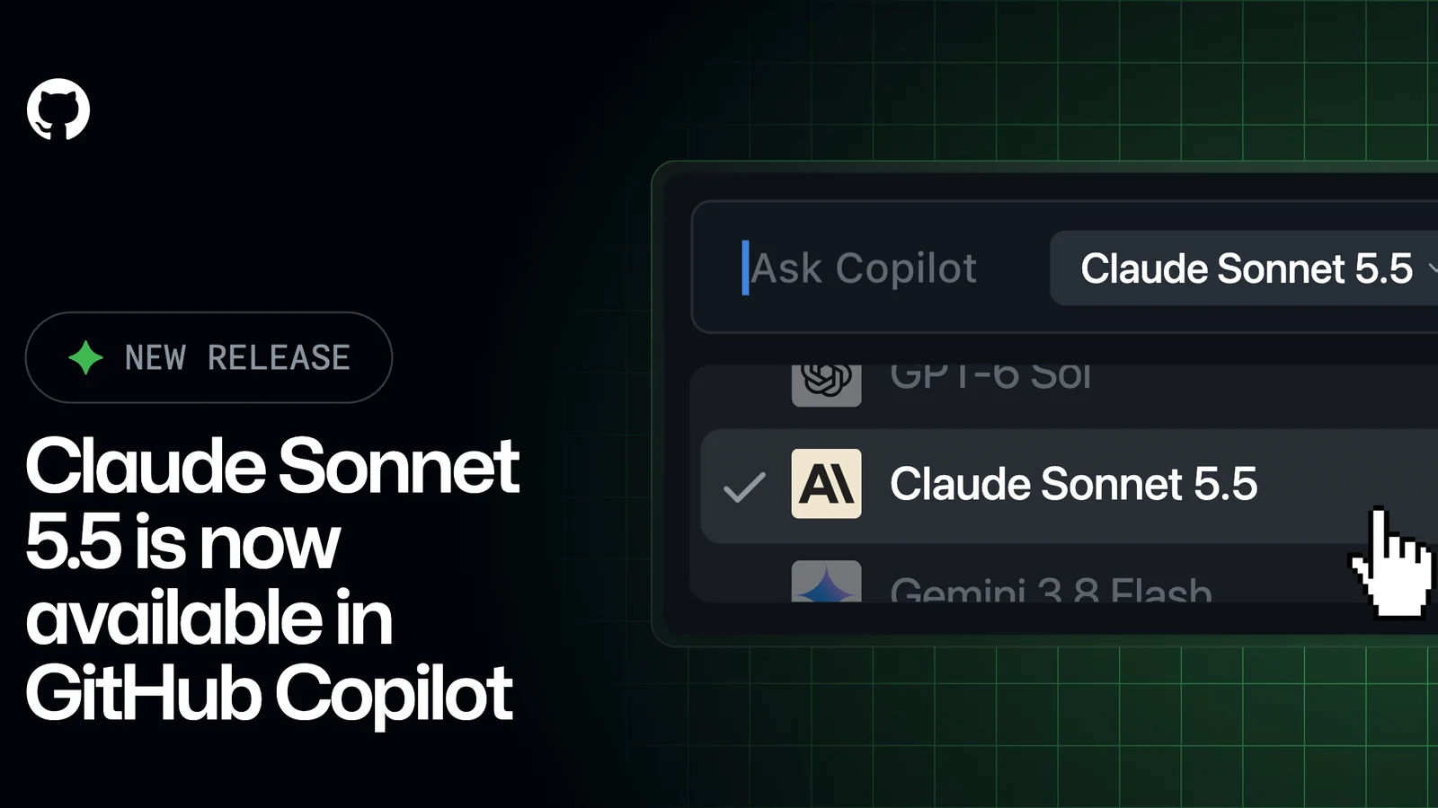 Anthropic تطلق Claude Sonnet 5.5 في GitHub Copilot