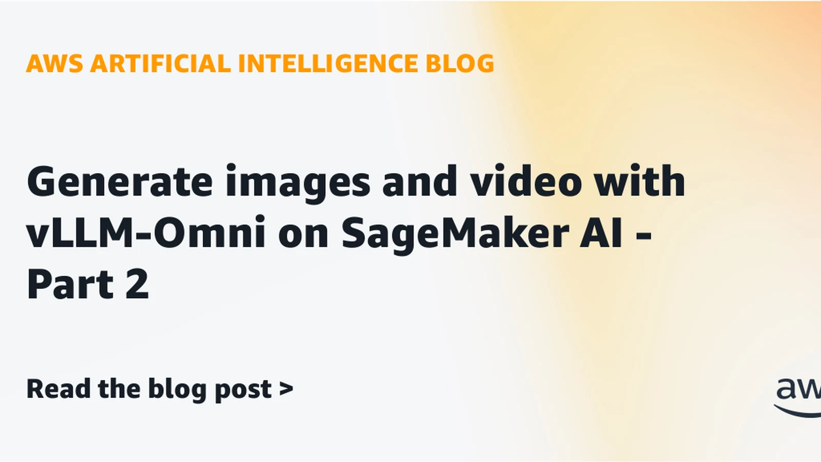 Generate Images and Video with vLLM-Omni on SageMaker AI