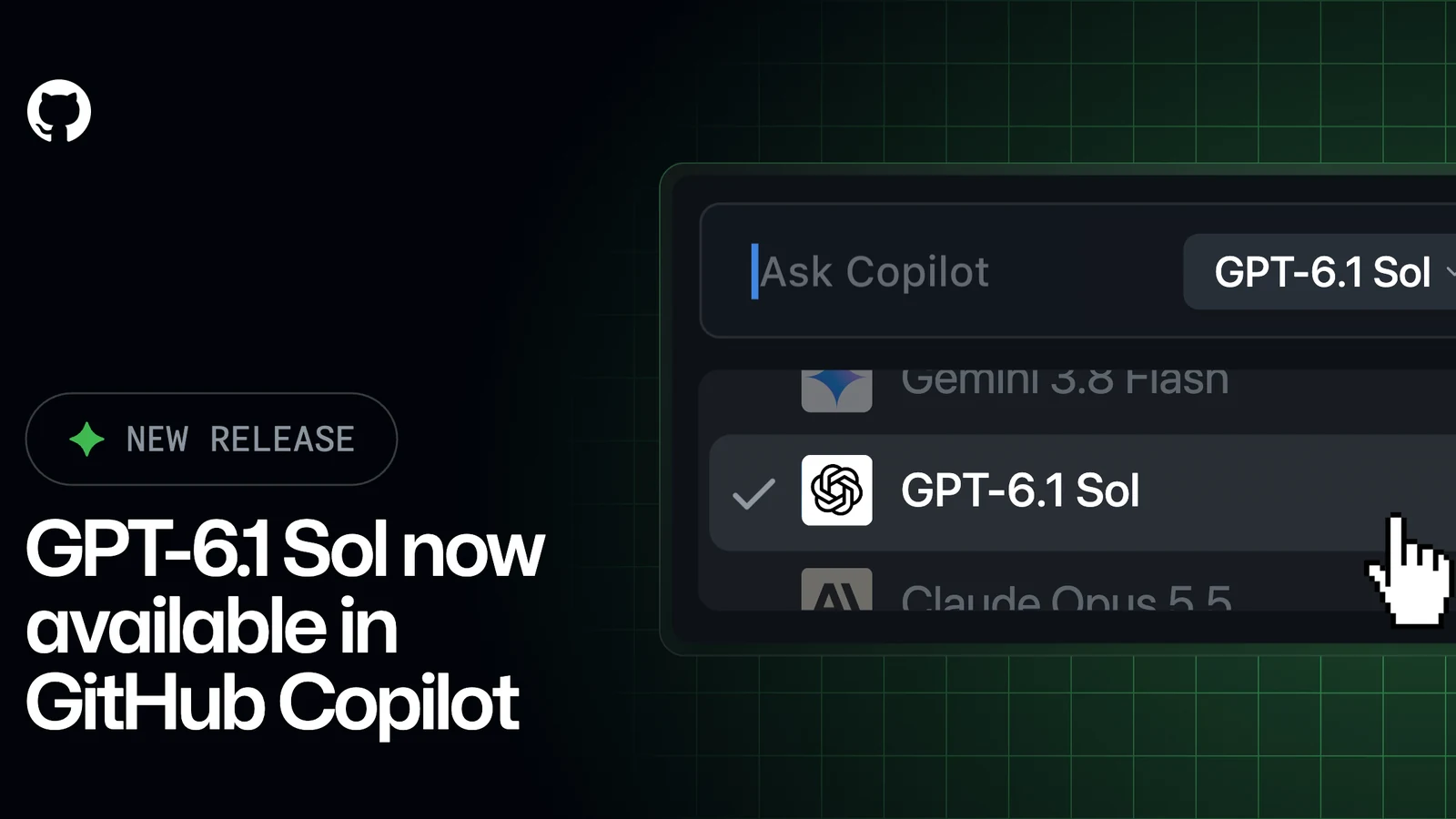 GPT-6.1 Sol Rolls Out in GitHub Copilot for Developers