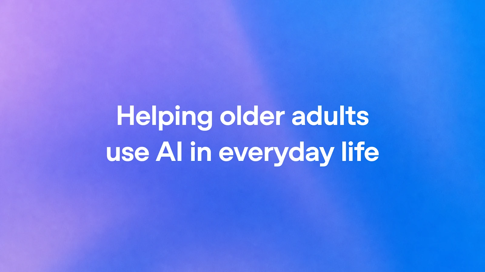 OpenAI and AARP bring ChatGPT workshops to older adults