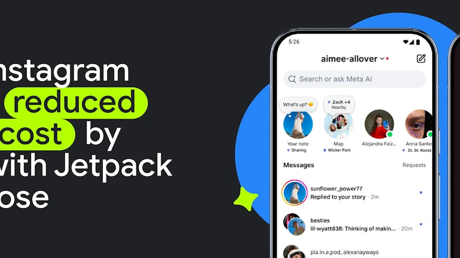 Instagram Direct Builds AI-Native UI with Jetpack Compose