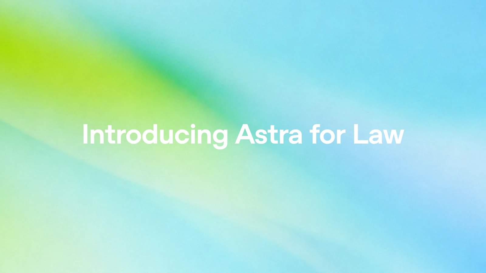 أوبن إيه آي تطلق Astra for Law للمؤسسات القانونية