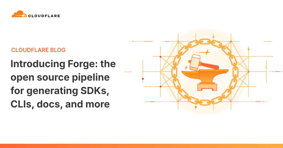 Introducing Forge: the open source pipeline for generating SDKs, CLIs, docs, and more