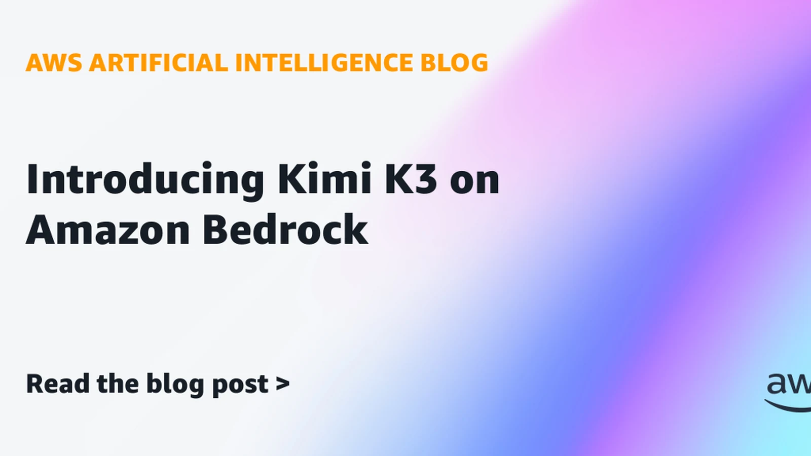 إطلاق نموذج Kimi K3 من Moonshot AI عبر منصة Amazon Bedrock