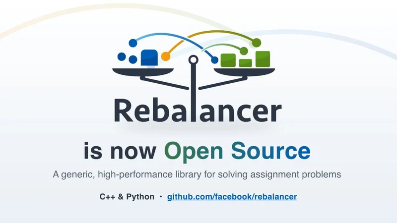 ميتا تفتح المصدر لمكتبة Rebalancer لحل مشكلات التخصيص