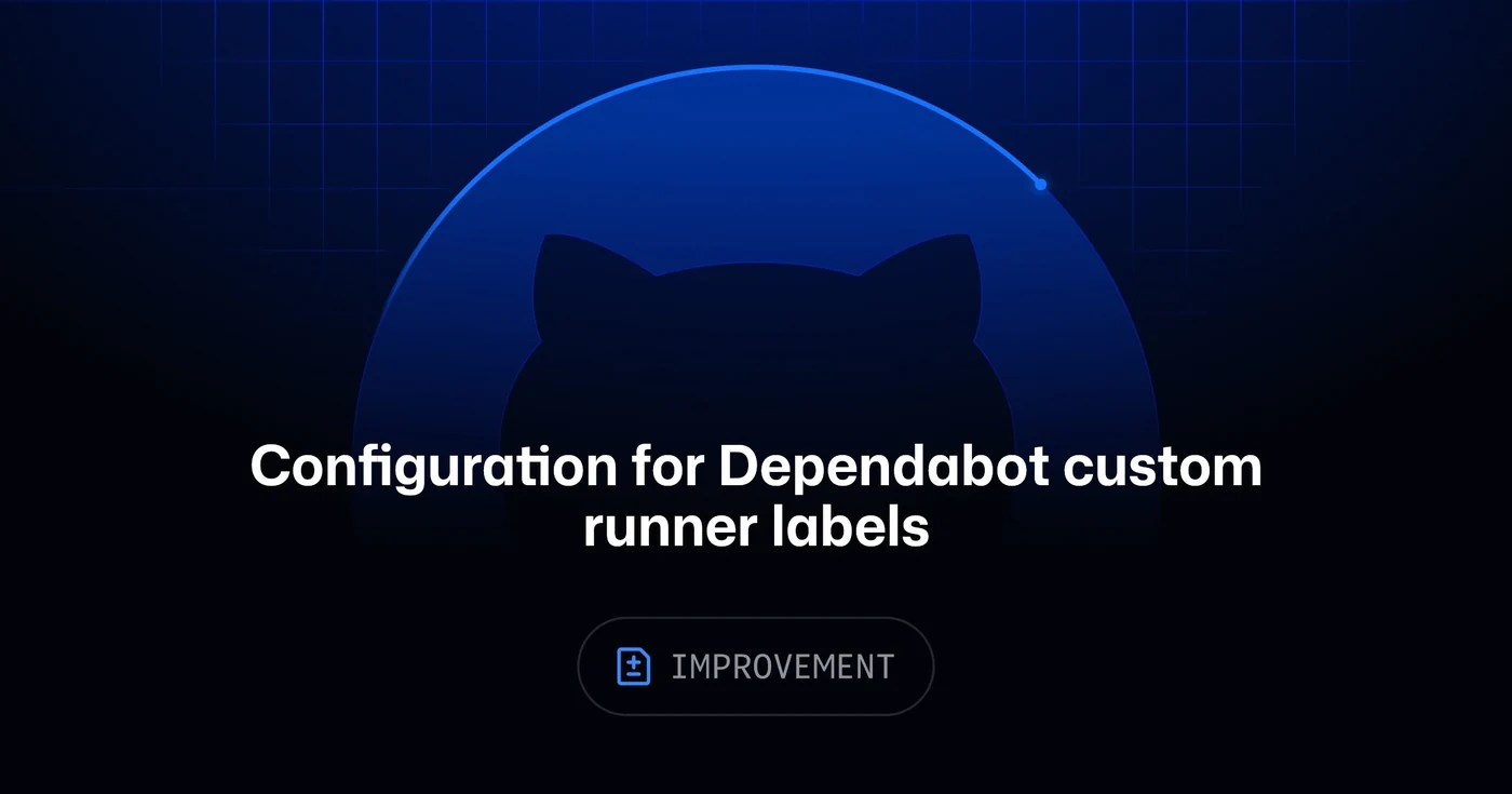 إعدادات المنسق المخصصة لـ Dependabot على المستودعات