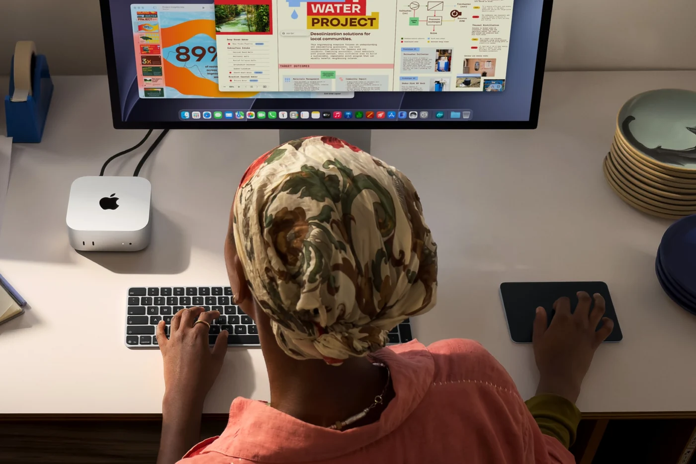 أبل تطلق جهازَي Mac mini وMac Studio الجديدين بأداء فائق