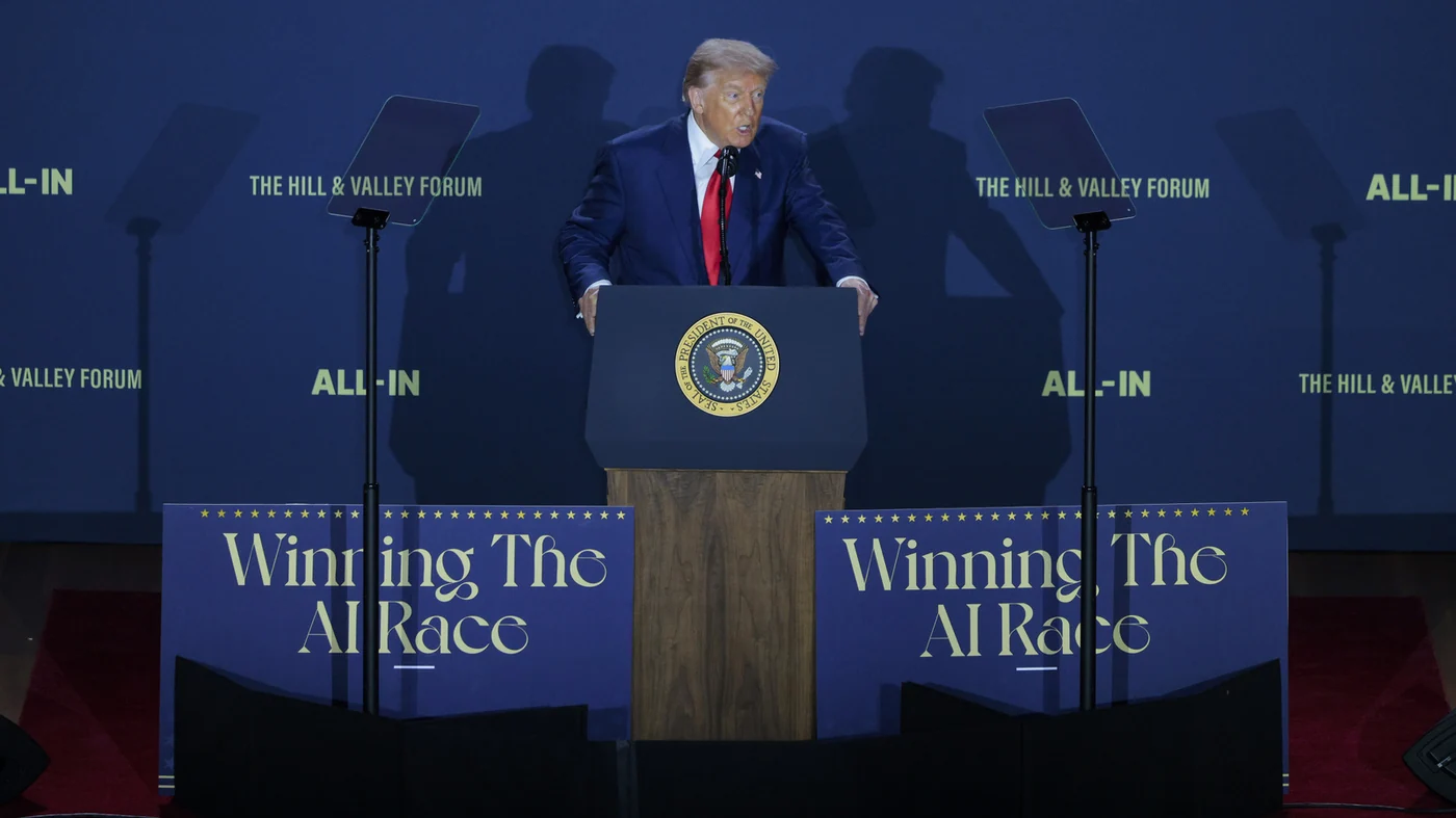 Now Trump says he's creating an AI Force