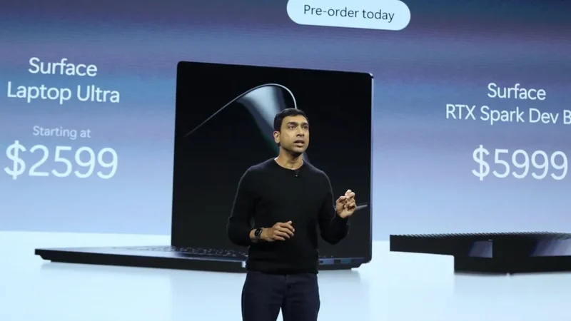 مايكروسوفت تكشف عن حاسوب Surface Laptop Ultra ومعمارية الذكاء الاصطناعي