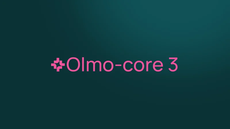 إطلاق Olmo-core 3: بنية تحتية مفتوحة لتدريب نماذج MoE الضخمة