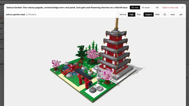 Open-Source Tool Lets AI Design Complex LEGO Builds