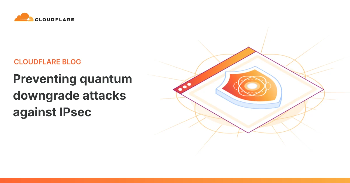 Preventing quantum downgrade attacks against IPsec