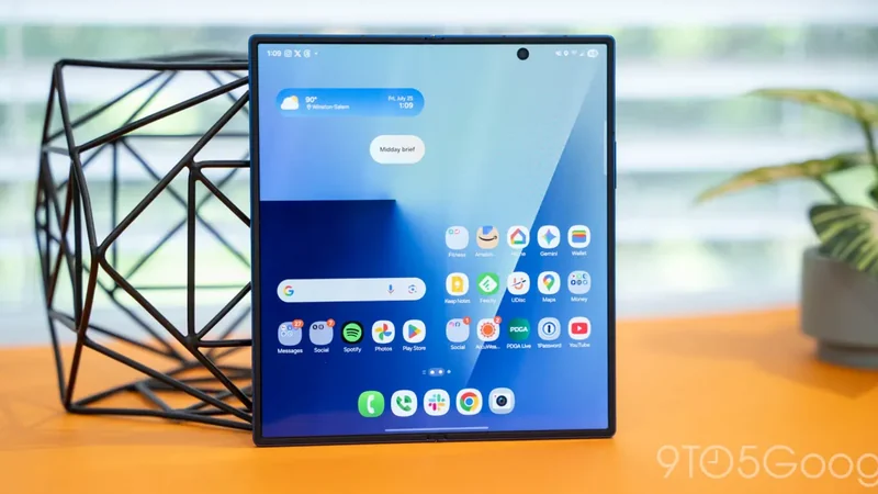 Galaxy Z Fold 7 Amazon Deal Drops Price to Normal Smartphone Levels