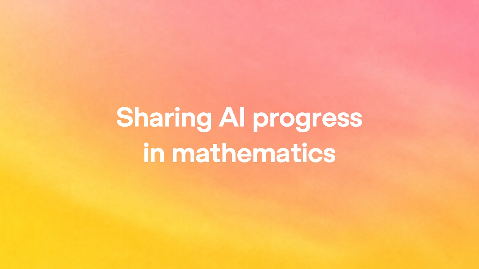 OpenAI تنشر نتائج رياضية جديدة وتقنيات إثبات متقدمة